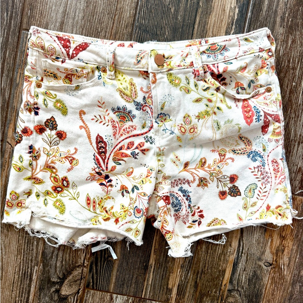 NEW DEAR JOHN DENIM julian short in floral